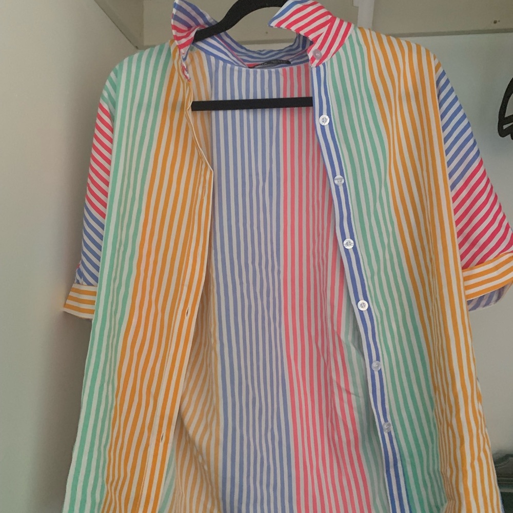 Never been worn colorful blouse